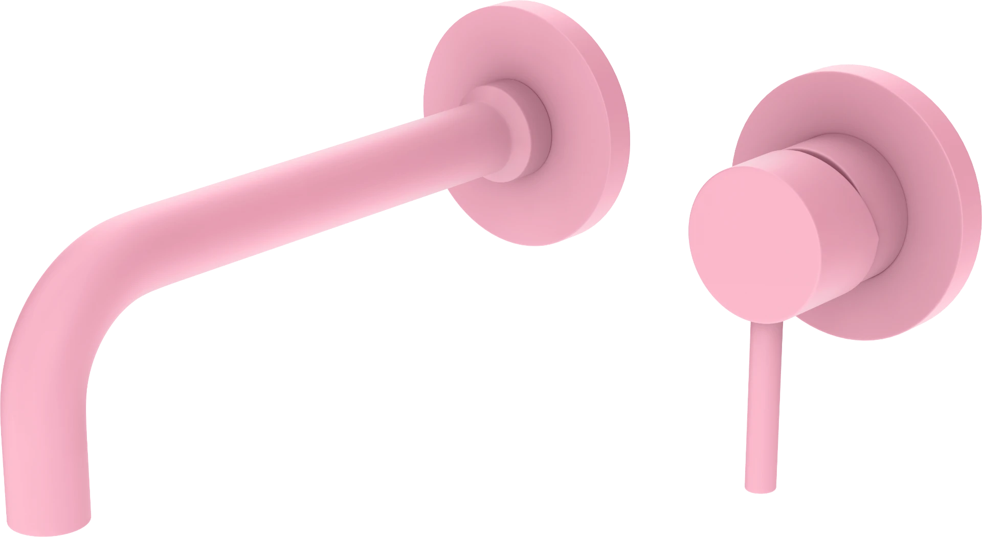 NIOM Single lever concealed Basin mixer - Blush Pink - Pink - Sez Industries