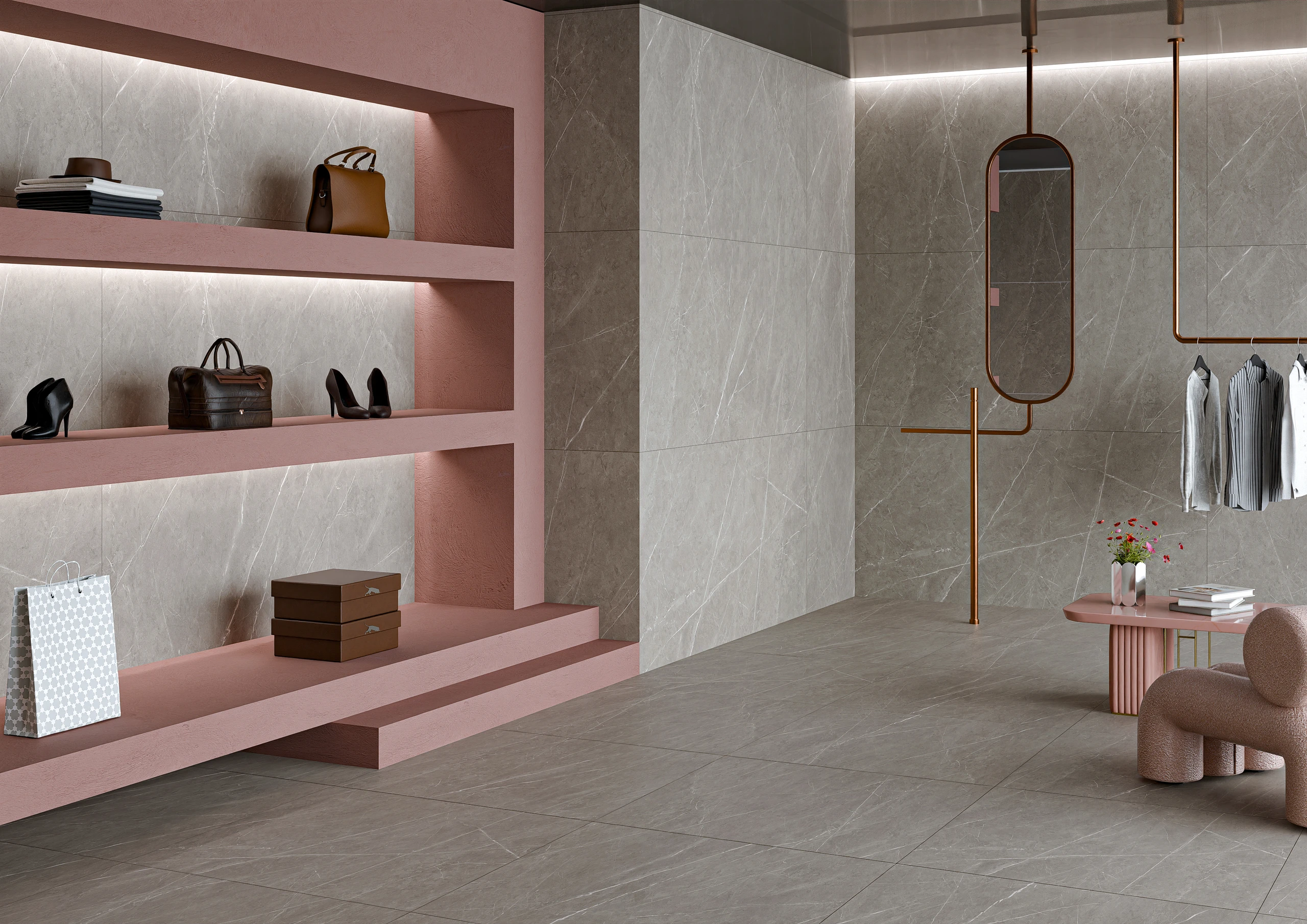 Eternal Dark - Matt,Glossy,Carving Stone ceramic tiles by Sez Industries