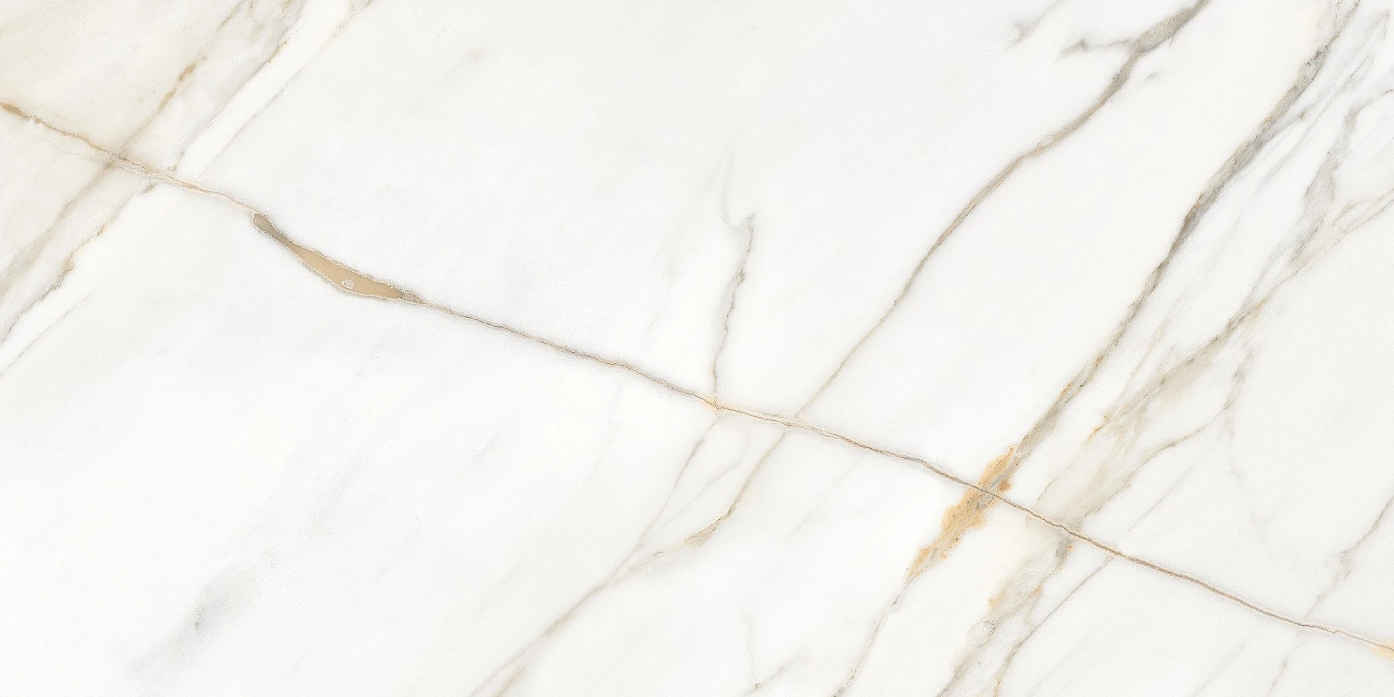 Nex Statuario Gold tile pattern - White Marble design ceramic tiles application view