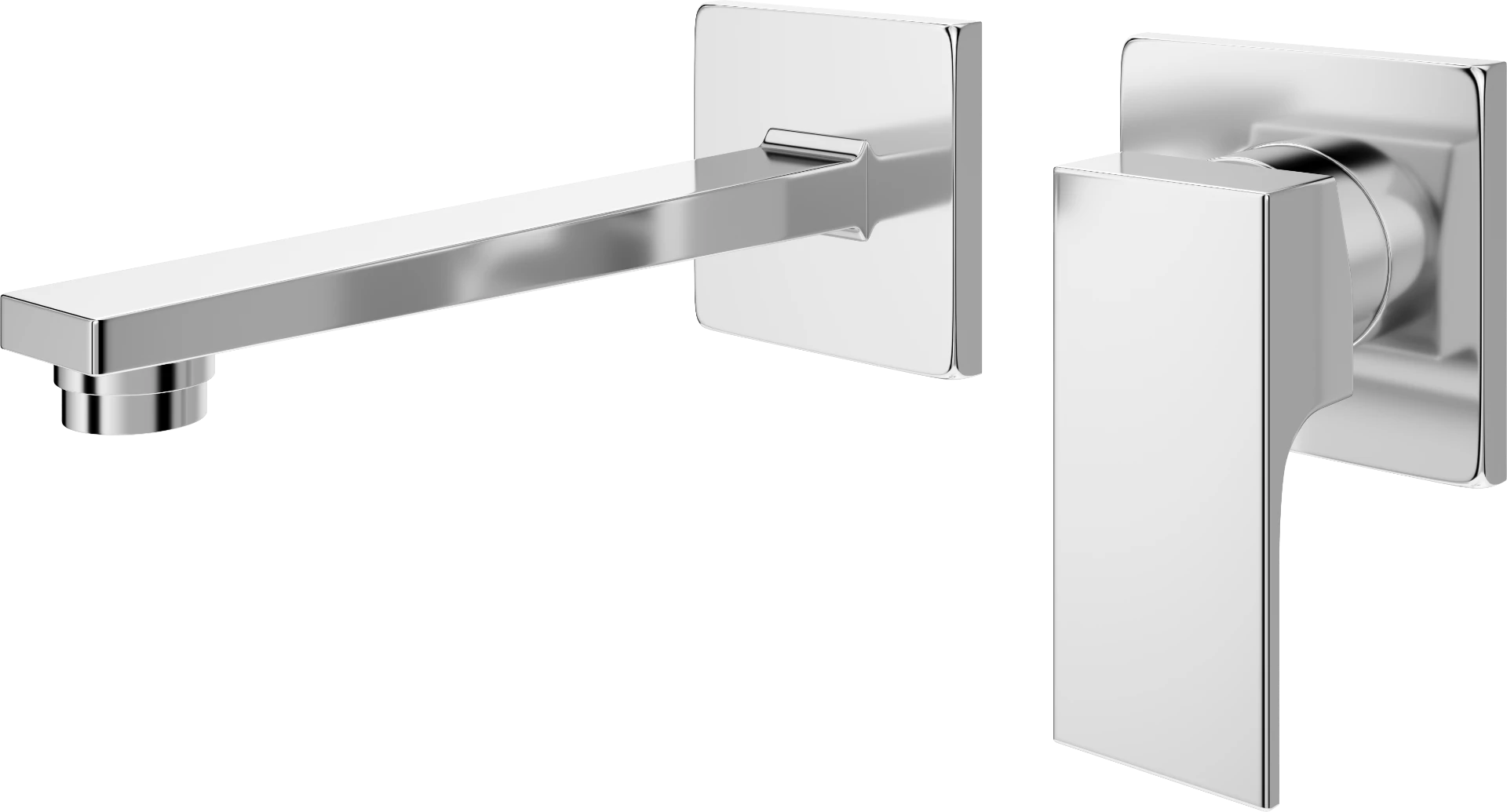 PHANTOM Single lever concealed Basin mixer - Crystal Crome - Crome - Sez Industries